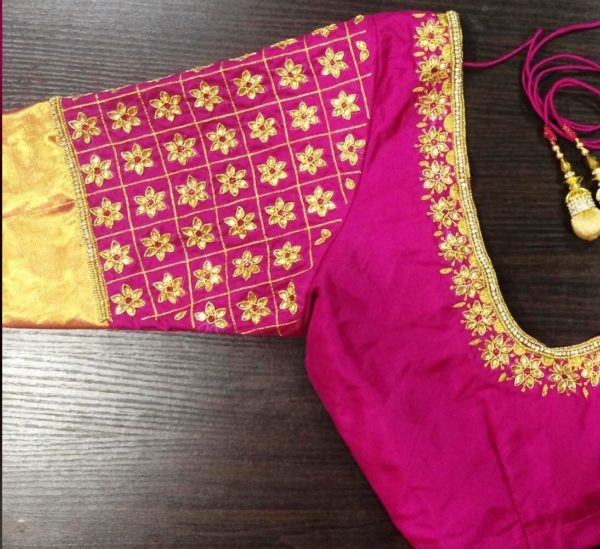 embroidery blouse tailors near me