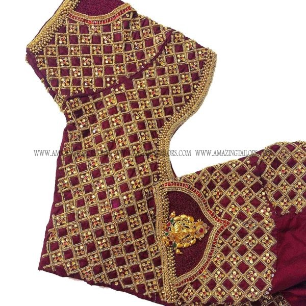 embroidery blouse tailors near me